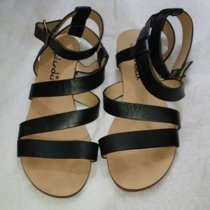 Splendid Black Sandals - Size 6